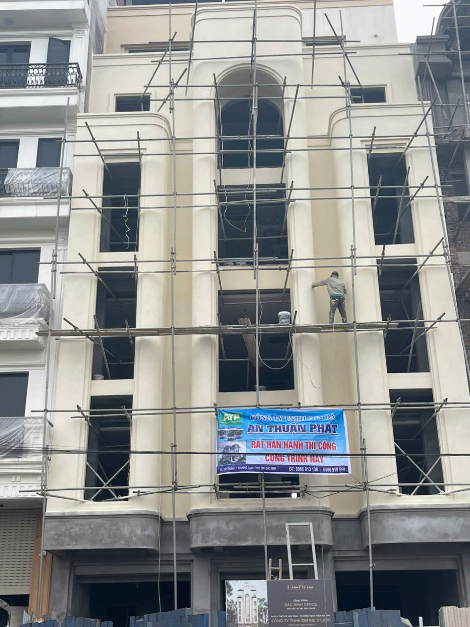 Nhà phố 7 tầng tại Bắc Ninh mang phong sang trọng hiện đại…